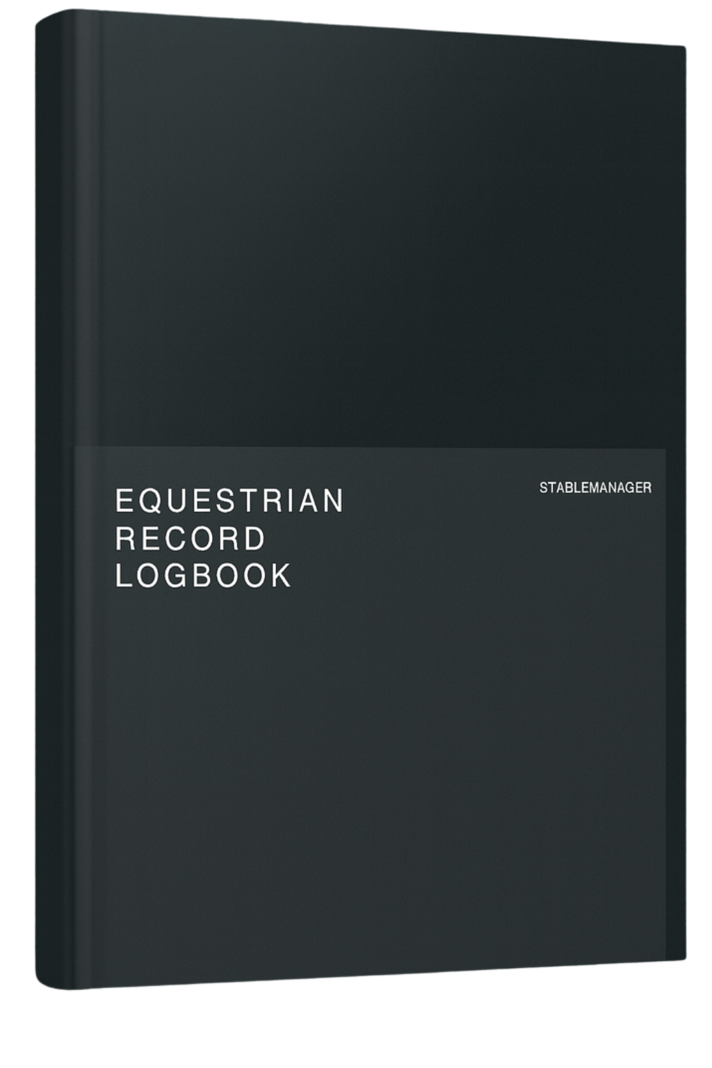 Softcover Horse Planner with kraft paper wrap